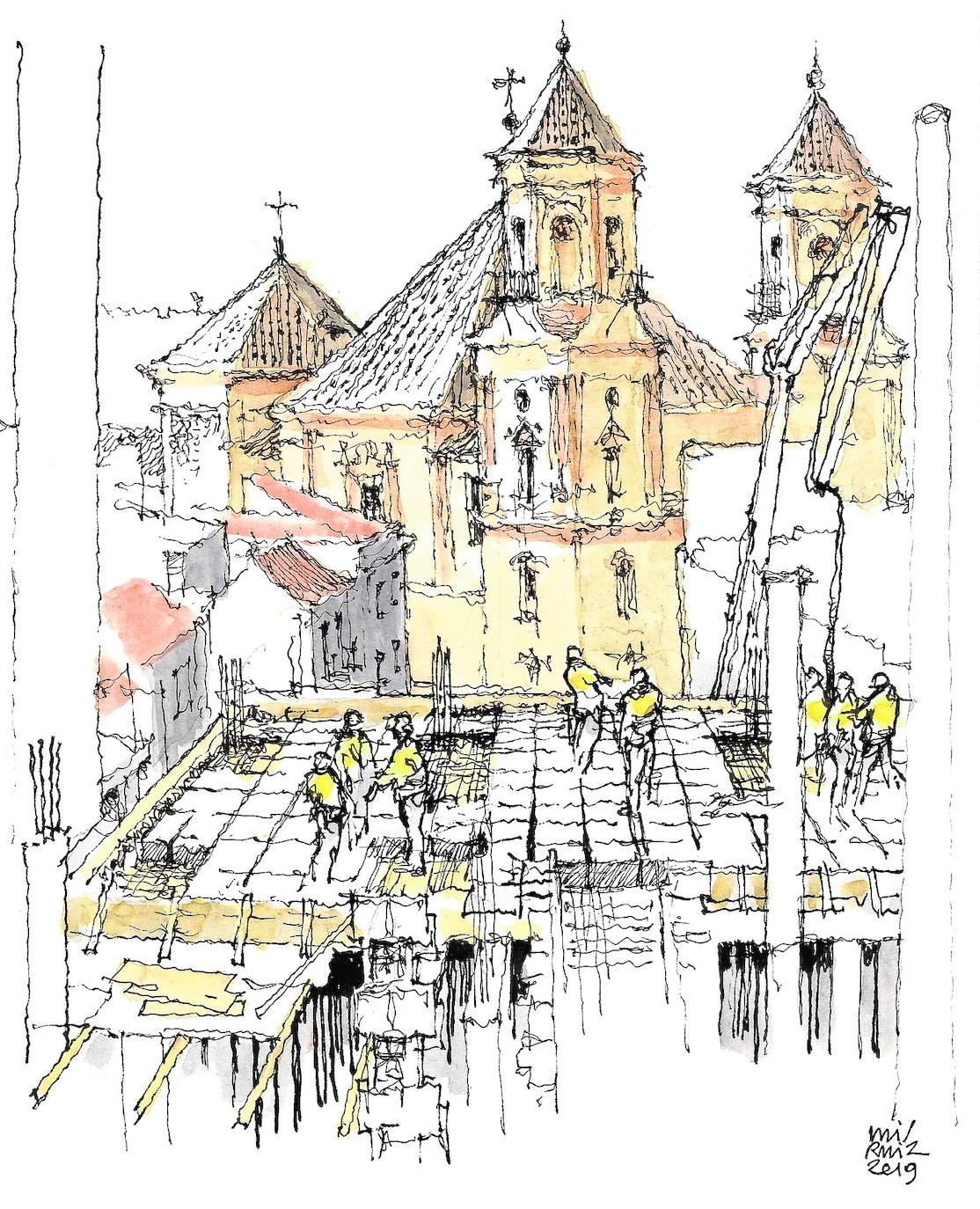 Málaga a trazos: Visiones fugaces