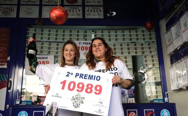 La lotería toca de refilón en Málaga
