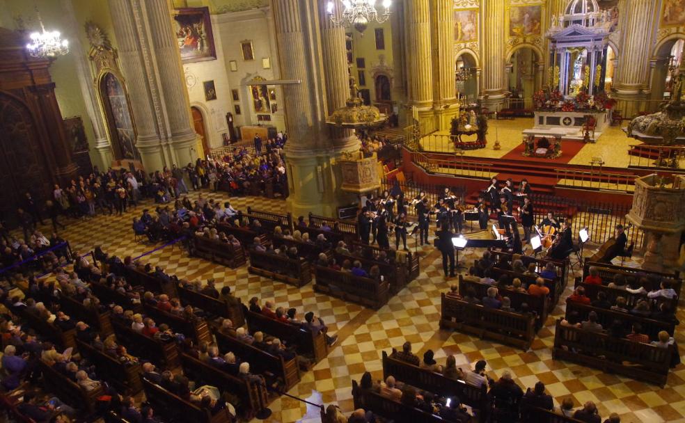 La Navidad vuelve a sonar en la Catedral de Málaga