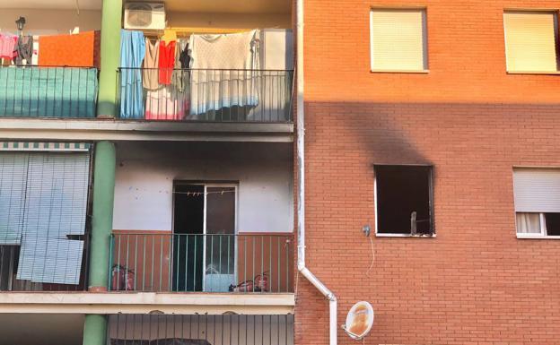 Fallece un bebé de 17 meses en un incendio en Badajoz