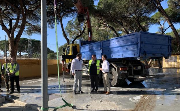 El complejo Santa María de Las Chapas mejora su oferta de baloncesto