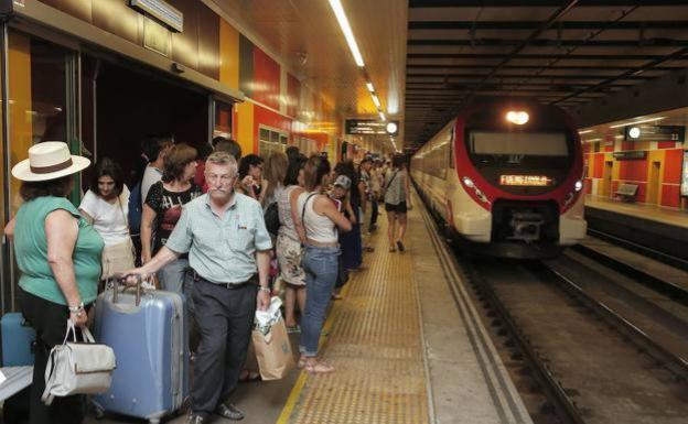 Una avería provoca retrasos en el Cercanías entre Málaga y Fuengirola