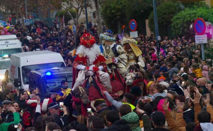 Cabalgatas de Reyes Magos en Cruz de Humilladero y Bailén-Miraflores