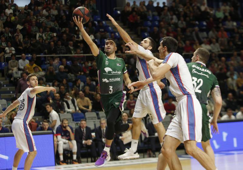 La victoria del Unicaja ante el Obradoiro, en imágenes