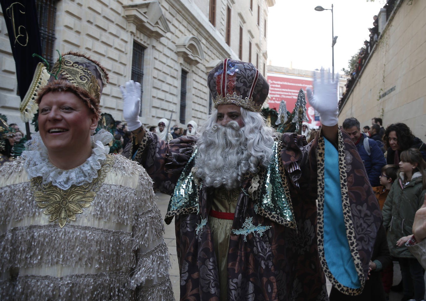 Cabalgata de Reyes Magos en Málaga