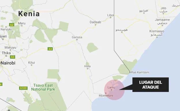 Milicianos islamistas somalíes atacan una base militar estadounidense-keniana