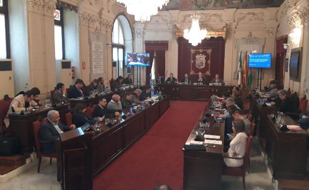 PP y Cs hacen valer su mayoría para aprobar los presupuestos del Ayuntamiento de Málaga