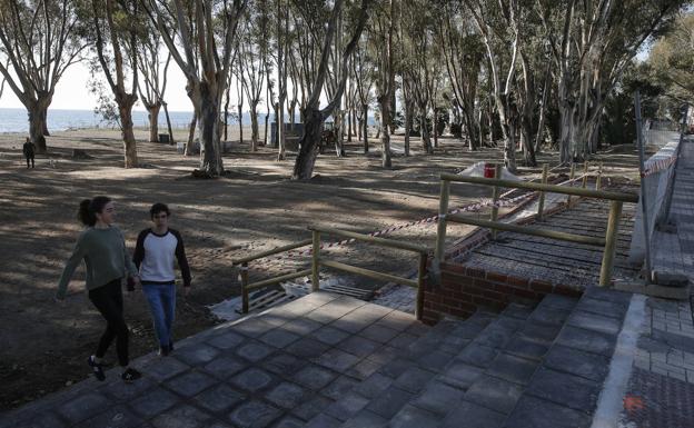 El parque en el antiguo 'camping' de los Baños del Carmen gusta, pero no sorprende