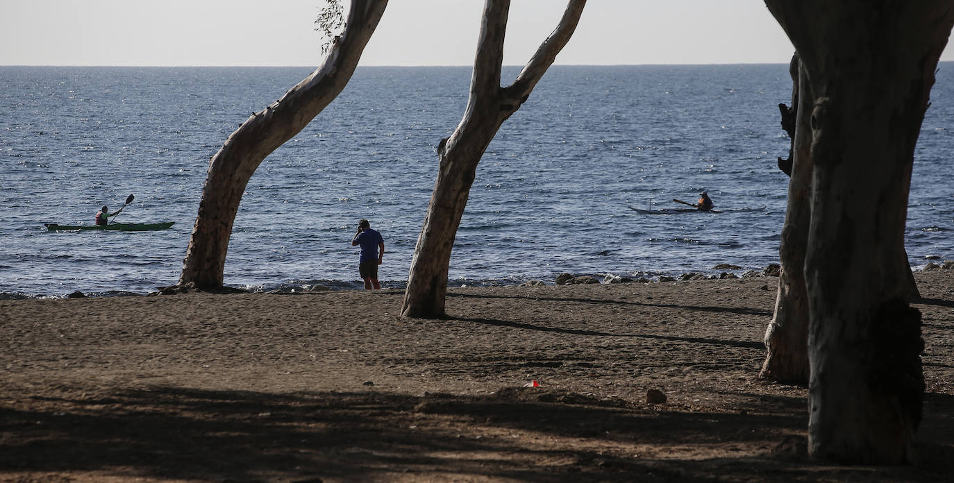 El nuevo parque en el antiguo 'camping' de los Baños del Carmen, en imágenes