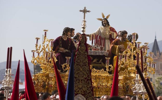 El Jueves Santo mantiene sus horarios e itinerarios para la Semana Santa de Málaga de 2020