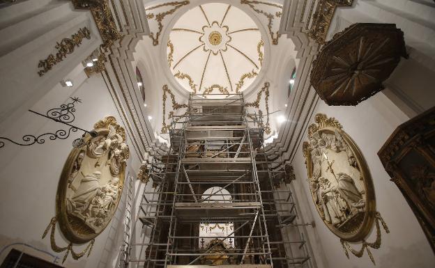 Málaga pule una joya de su barroco