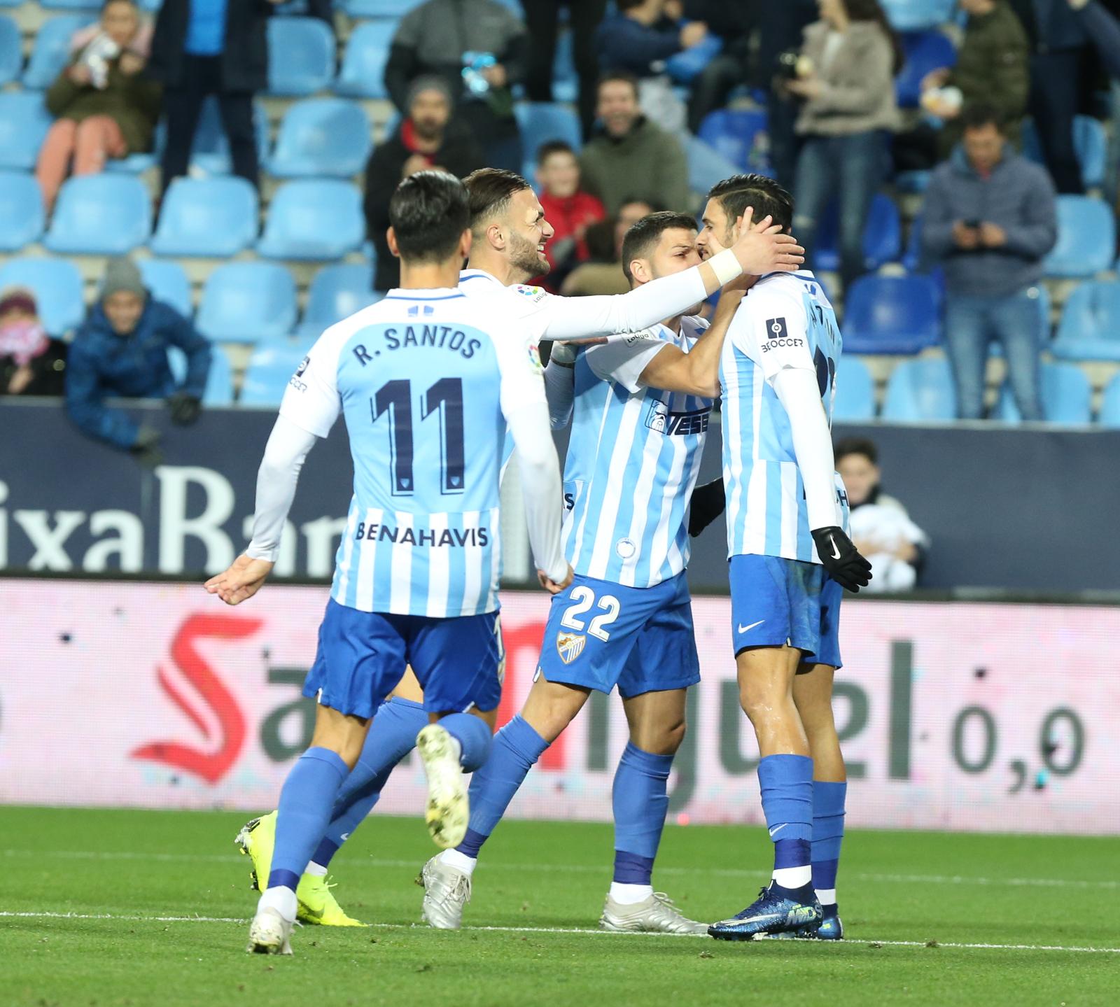 Las mejores imágenes del Málaga-Ponferradina
