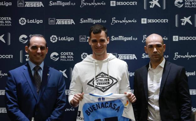 Buenacasa, sobre su llegada al Málaga: «Es un cambio a mejor mil veces»