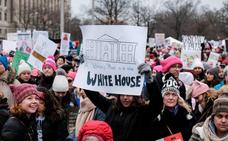 «Un violador en tu camino» marca el paso en la Marcha de Mujeres contra Trump