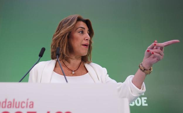 El PSOE de Málaga pierde la euforia por Susana Díaz