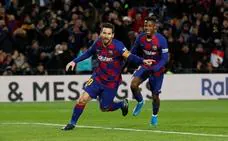 Messi salva el debut de Setién