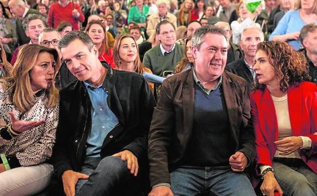 El futuro del PSOE-A: Susana Díaz, rivales al desubierto y tapados