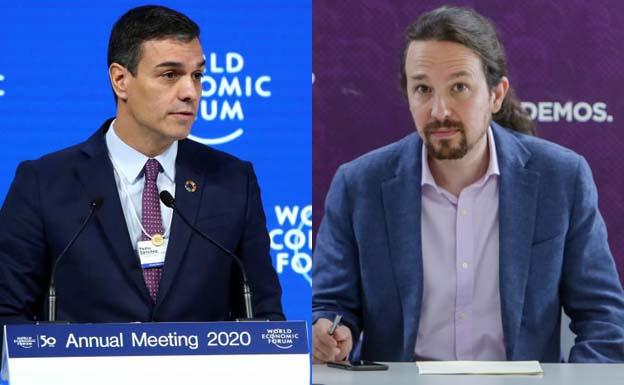 Pedro Sánchez cobrará 84.845 euros al año, un 2,25% más que en 2019 y Pablo Iglesias 79.746 euros