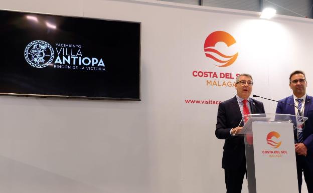 Rincón de la Victoria anuncia en Fitur su apuesta por el patrimonio histórico y cultural con la Villa Romana