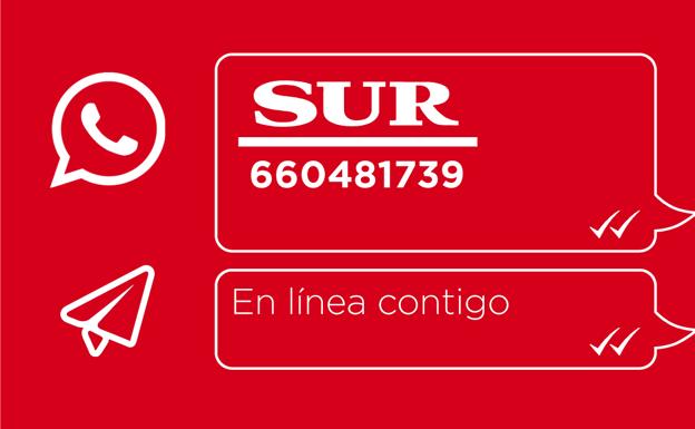 Comparte con SUR tus noticias, fotos y vídeos en WhatsApp