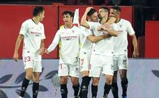 El Sevilla se afianza en la zona Champions ante un inofensivo Granada