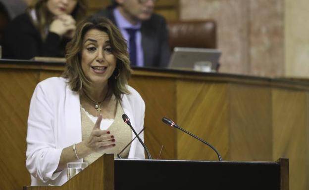 Susana Díaz admite su «error» al dejar gobernar a Rajoy