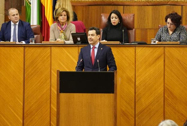 Moreno defiende que Andalucía «ha mejorado» y «va por el buen camino»