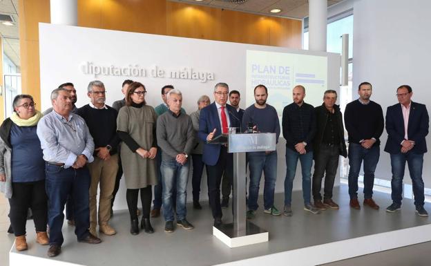 Destinan 4,9 millones a mejoras hídricas en 17 municipios del interior de la provincia de Málaga