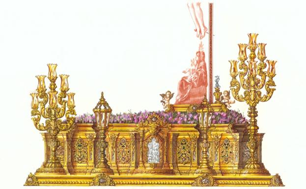 La Cofradía del Amor aprueba el diseño de un nuevo trono para su Cristo