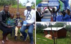 El ganador del Maratón de Málaga invierte parte de su premio en construir casas en Kenia