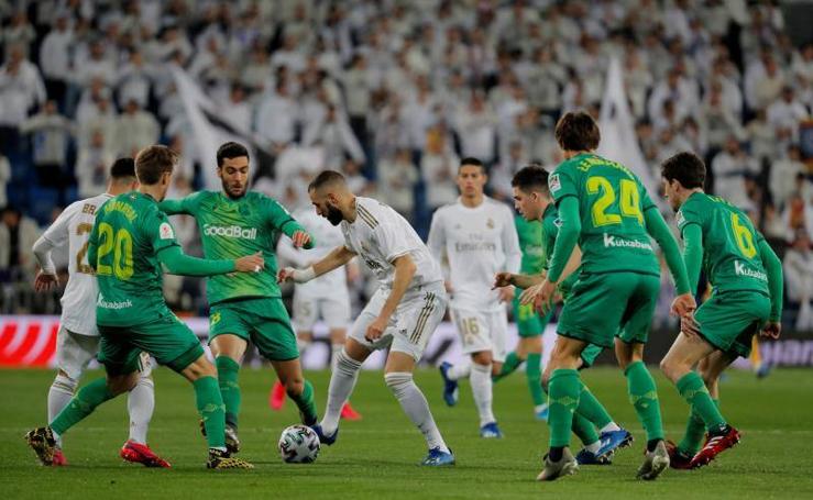 Las mejores imágenes del Real Madrid-Real Sociedad
