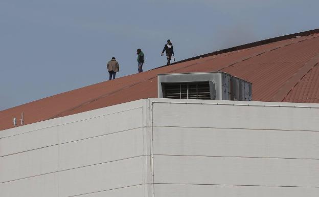 Cambios en el interior y repaso a la cubierta del Palacio para evitar goteras