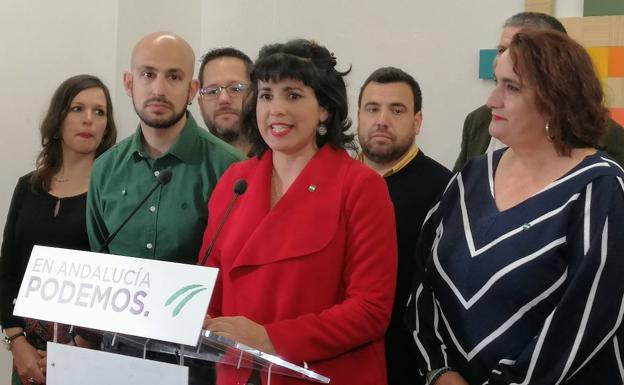 Teresa Rodríguez creará un proyecto político propio y andalucista bajo la marca Adelante Andalucía