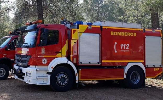 Herido un hombre por quemaduras en el incendio de una casa en Colmenar