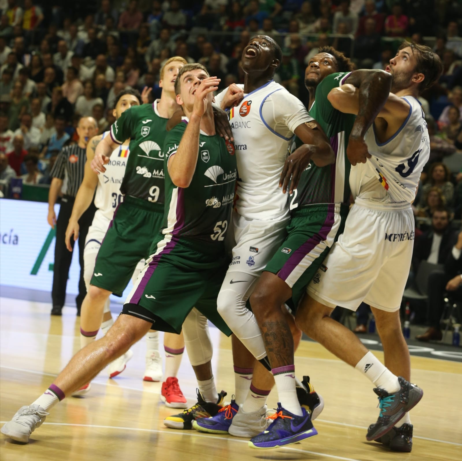 Las mejores imágenes del Unicaja-Morabanc Andorra