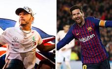 Hamilton, Messi y Biles reinan en Berlín