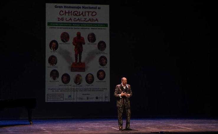 Gala homenaje a Chiquito de la Calzada en el Teatro Cervantes
