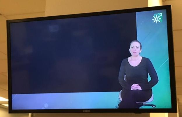 Las protestas de los trabajadores de Canal Sur provocaron ayer el primer «apagón»