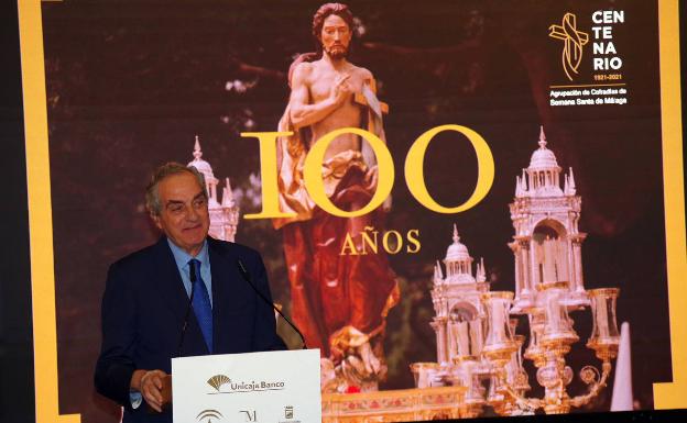 Luis Merino: «La procesión magna por el centenario de la Agrupación de Cofradías será el sábado 25 de septiembre de 2021»