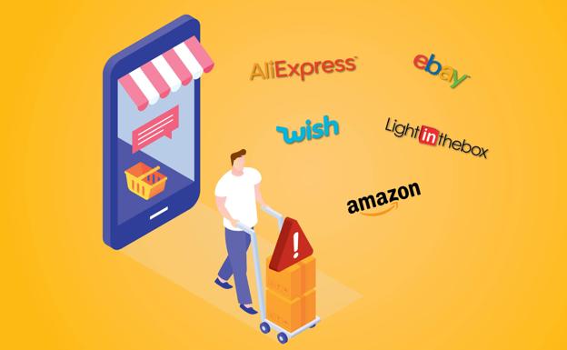 La OCU lanza la alerta: AliExpress, Amazon y eBay venden demasiados productos inseguros