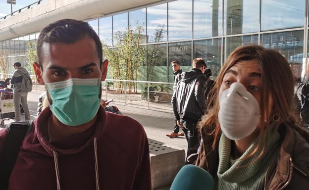 «Ante el temor de un cierre de fronteras por el coronavirus, he decidido venirme para casa ya»