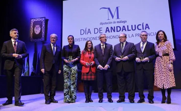 La Diputación celebra el acto de entrega de las distinciones 'M' de Málaga