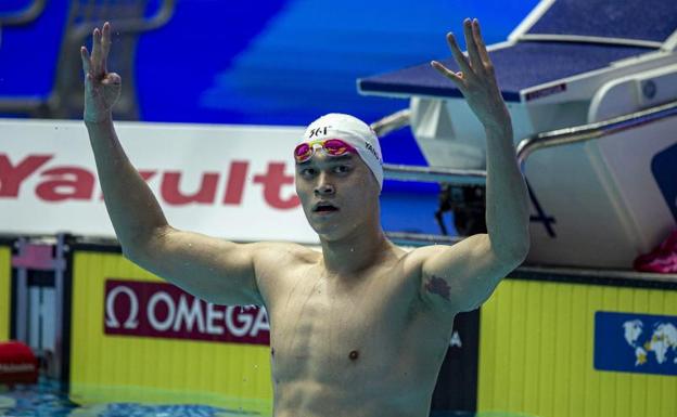 El TAS pone fin a la carrera del polémico Sun Yang