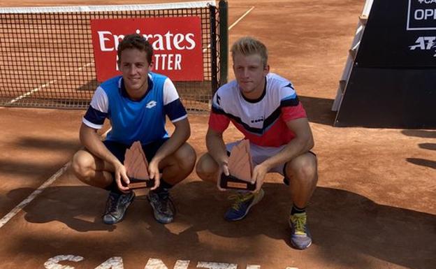 Davidovich gana junto a Carballés el cuadro de dobles en Chile