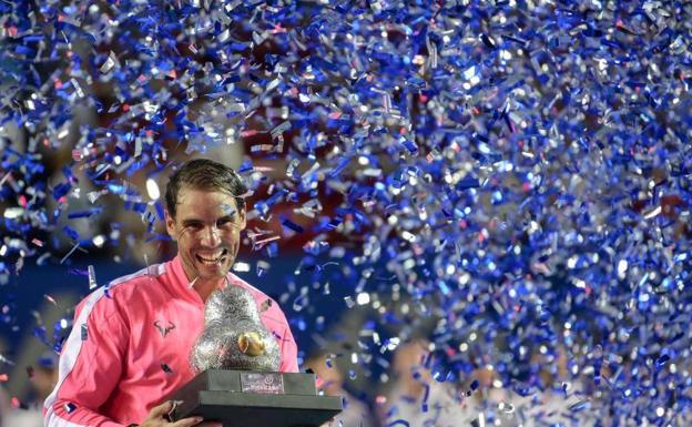 Nadal gana el Abierto de Acapulco, el título 85 de su carrera