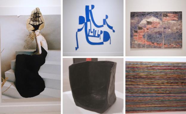 El CAC Málaga renueva la exposición de obras cedidas por Carmen Riera