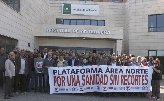 Desconvocan una concentración reivindicativa en el Hospital de Antequera por el riesgo de coronavirus