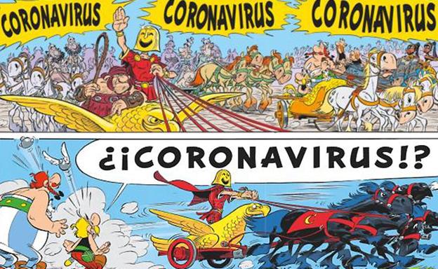 La verdad sobre el 'coronavirus' italiano en los cómics de Asterix y Obélix