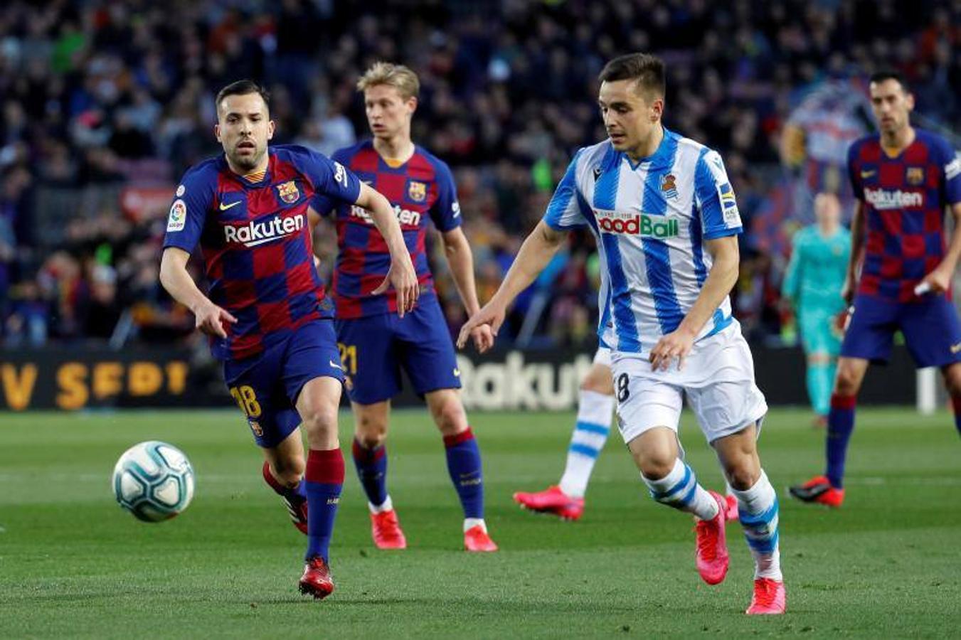Fotos: Las mejores imágenes del Barcelona-Real Sociedad ...