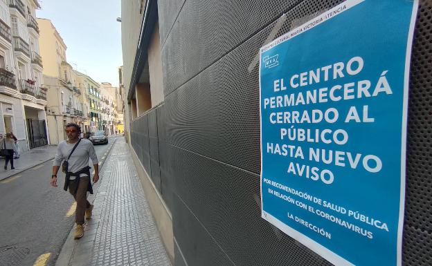 El mundo de la cultura en Málaga echa el cierre ante la crisis del coronavirus